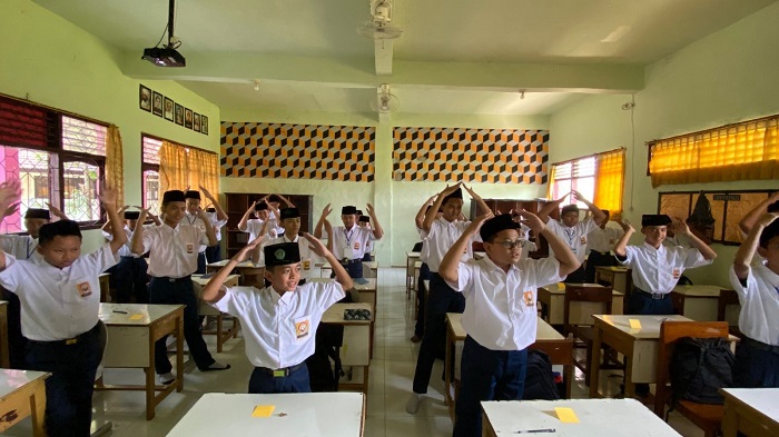 FOTO: Kegiatan MPLS di SMPN 3 Peterongan tahun 2023