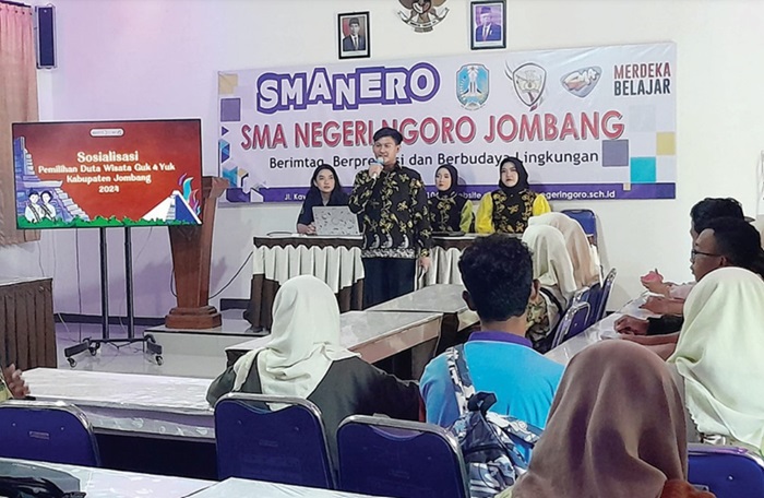 INSPIRATIF: Paguyuban Guk dan Yuk Jombang berkunjung ke UPJB untuk melakukan sosialisasi.