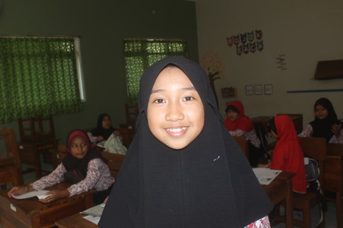 Almira Batrisya Ramadhani, kelas V Laksamana Barbarosa SDI Tebuireng Ir Soedigno Kecamatan Kesamben, Jombang