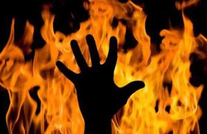 Ilustrasi tewas terbakar