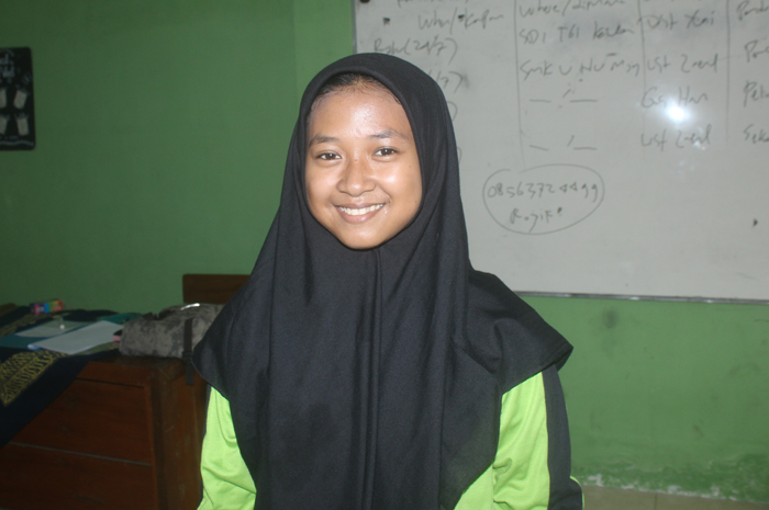Choirunnisa Fadilah, kelas 10 Akuntansi SMK Unggulan NU Mojoagung, Jombang