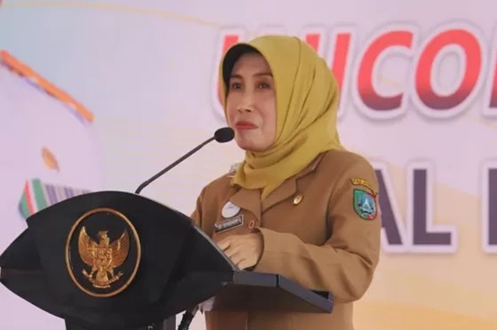 Plh (Pelaksana harian) Kepala Dinas Pendidikan dan Kebudayaan (P dan K) Jombang Wor Windari.