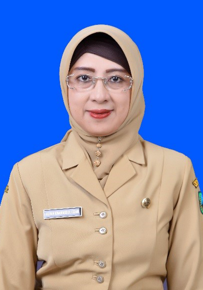 dr. Ulfah Khannatul Izzah, MKP, kabid Pelayanan Sumber Daya Kesehatan Dinas Kesehatan Kabupaten Jombang