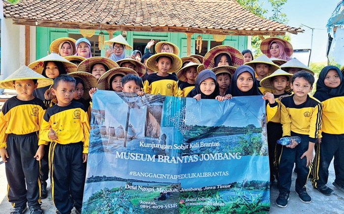 SUDAH DIBUKA: Museum Brantas Jombang sebagai tempat belajar dan mengenal Sungai Brantas.