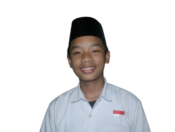 Ajisaka Ezra Shrivastava, kelas 9-E SMP A Wahid Hasyim Tebuireng, Jombang