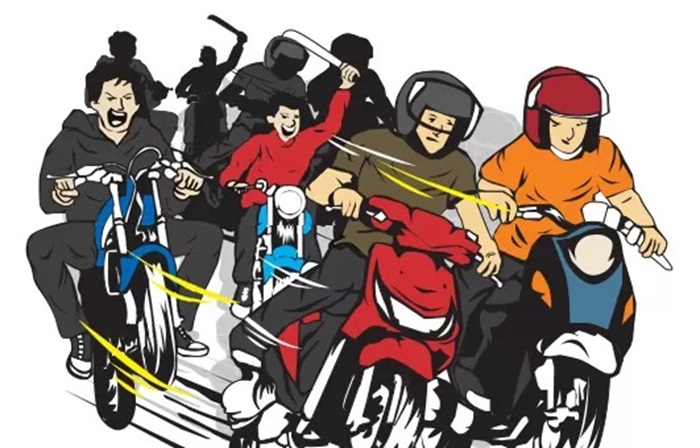 Ilustrasi gangster