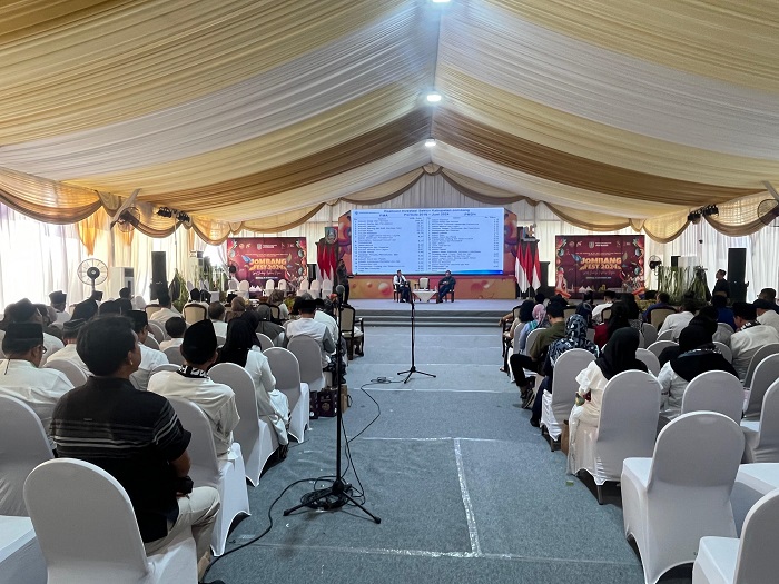 SERIUS: Seminar potensi Kabupaten Jombang untuk peningkatan investasi pada ajang Jombang Fest 2024.
