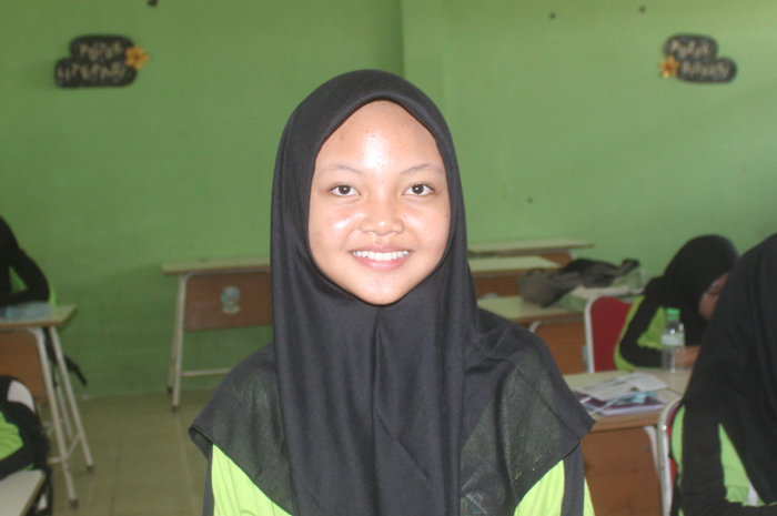 Zahwa Alifatul Athaya, kelas 10 Akuntansi SMK Unggulan NU Mojoagung, Jombang