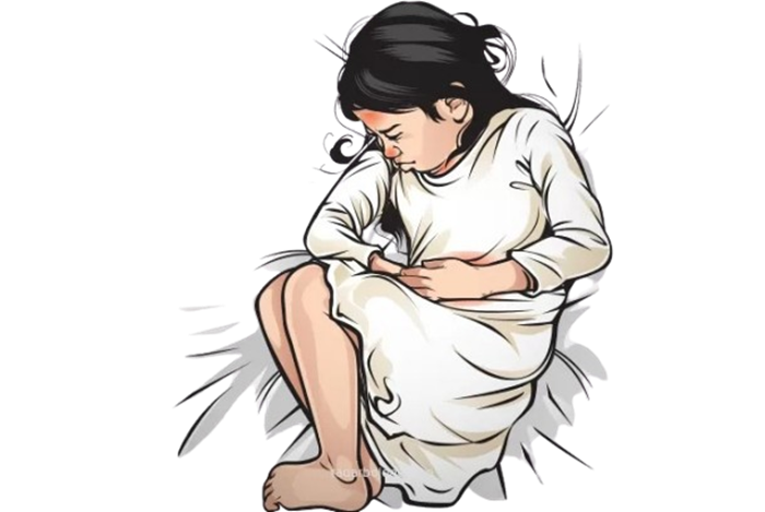 Ilustrasi anak sakit perut