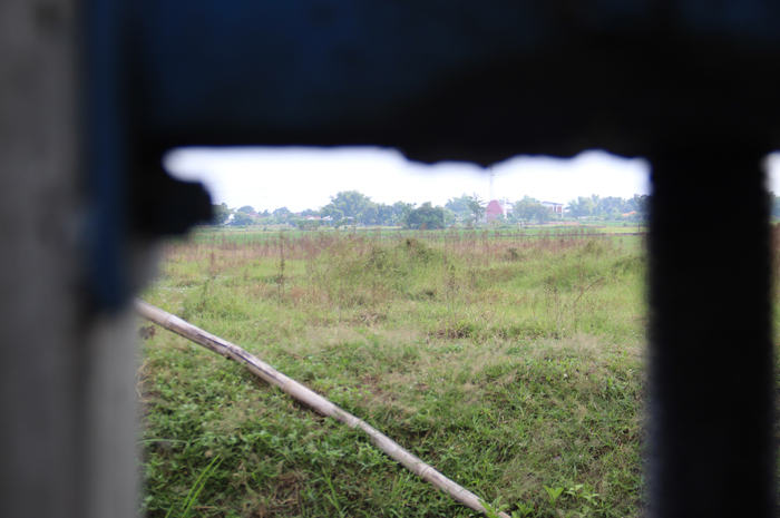 NGANGGUR: Lahan seluas 3,7 hektare di Desa Denanyar, Kecamatan Jombang rencananya dibangun pasar. (Anggi Fridianto/Radar Jombang)
