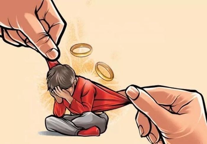 Ilustrasi cerpen utuh tapi berseteru