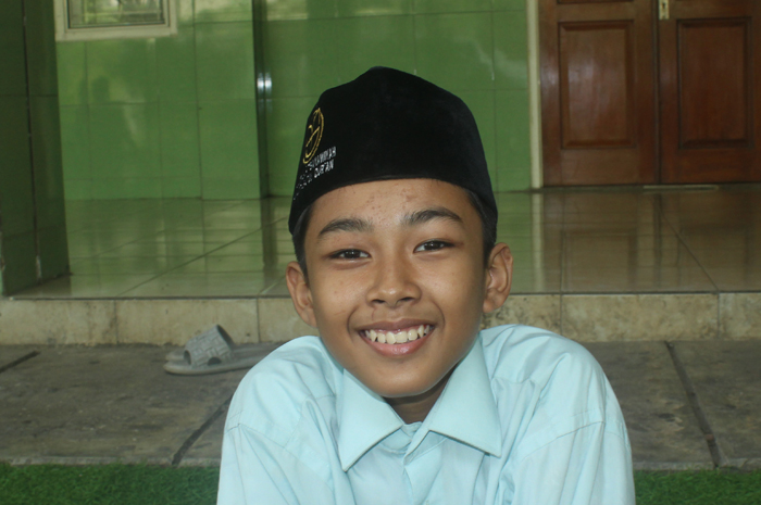 Muh Syauqi Zainul Muttaqin Hanani, kelas 7 Tahfidz 1 MTs MQ Tebuireng, Jombang