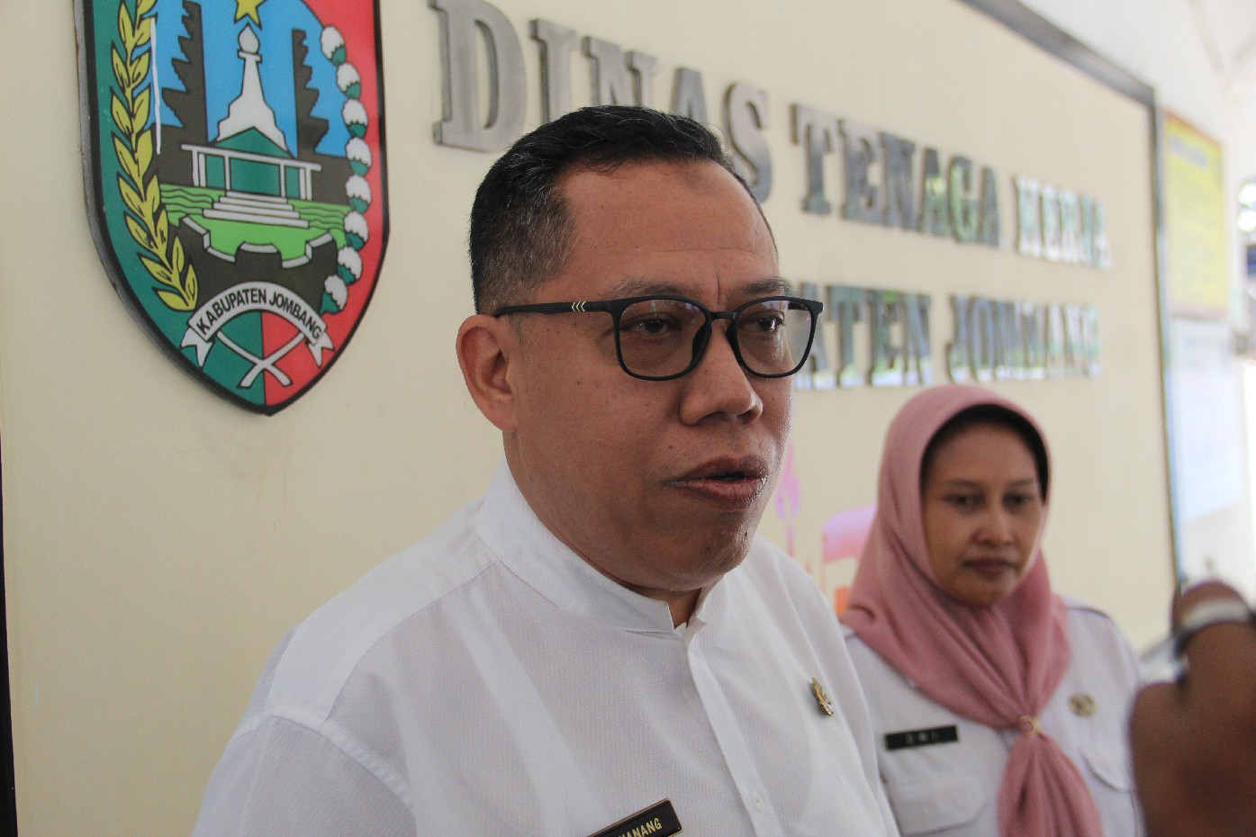 Kepala Dinas Tenaga Kerja (Disnaker) Jombang Isawan Nanang Risdiyanto.