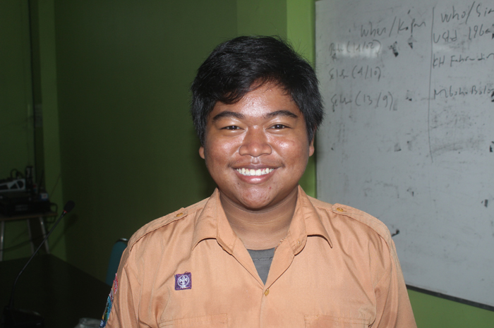 M Sodikin kelas 12 TBSM 3 SMK Unggulan NU Mojoagung, Jombang