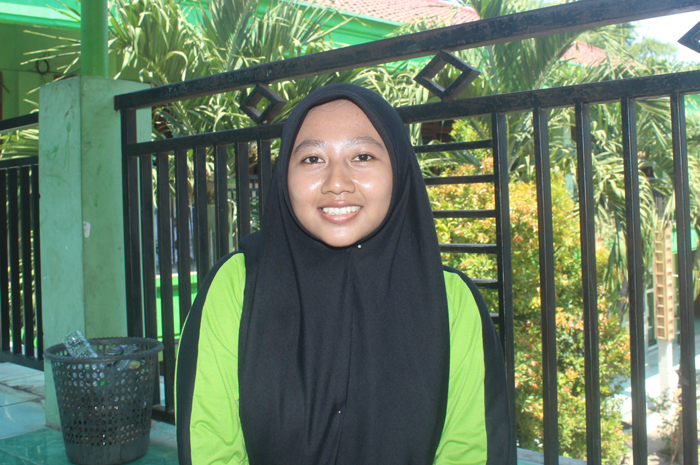 Eidelvi Nahera Riyanitama, kelas 10 Akuntansi SMK Unggulan NU Mojoagung, Jombang