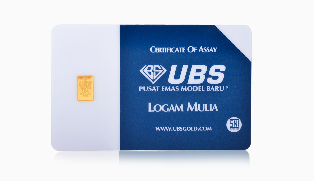 Begini cara mengetahui keaslian emas UBS