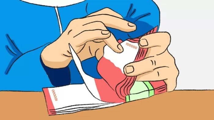 Ilustrasi penipuan berkedok arisan.