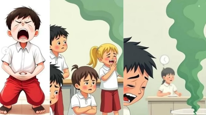 Ilustrasi keracunan