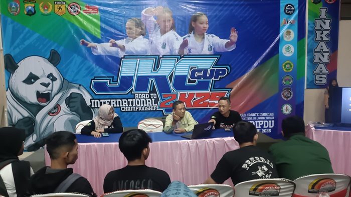 LANCAR: Technical meeting JKC Cup di GOR Unipdu Jombang.