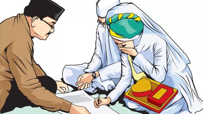 Ilustrasi putus sekolah akibat hamil