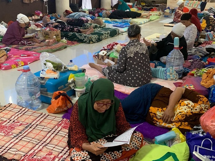 Ratusan lansia mengikuti pondok Ramadan di Masjid Raudlatul Arifin Desa Cukir, Kecamatan Diwek