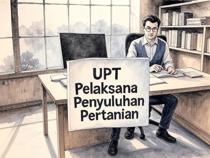 Ilusttrasi UPT pelaksana Penyuluhan pertanian