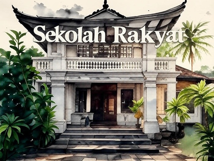 Ilustrasi sekolah rakyat