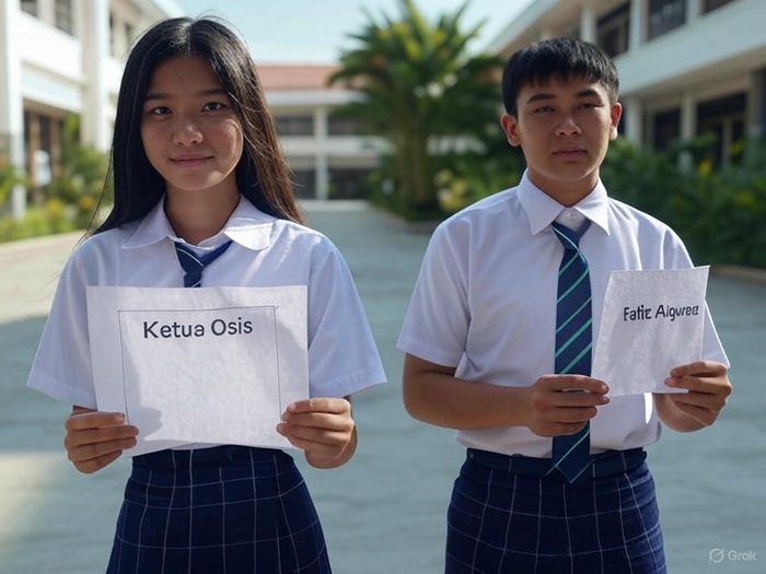Ilustrasi SPMB SMA/SMK siswa pernah menjabat Ketua OSIS.