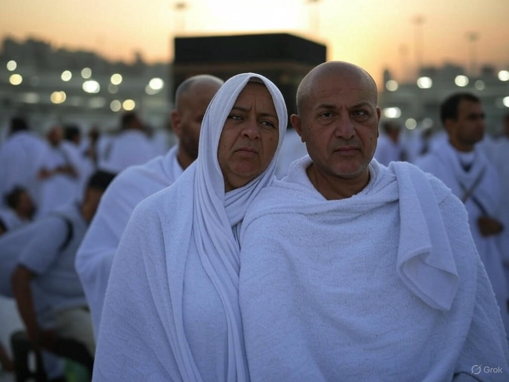 Ilustrasi ibadah haji