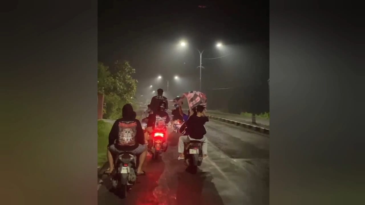 Gangster yang meresahkan di Mojoagung Jombang ini sudah dibekuk polisi dan disanksi wajib lapor
