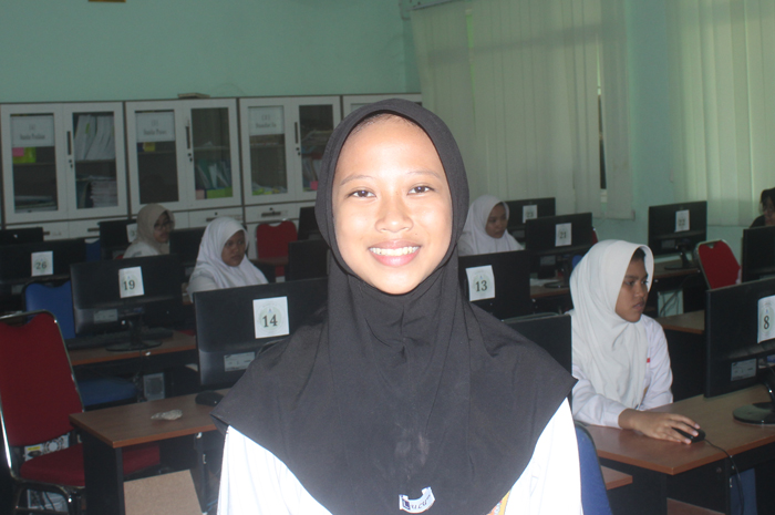 Najwa Shinta Nur Aufa, Kelas VII A SMP A Wahid Hasyim Tebuireng, Jombang