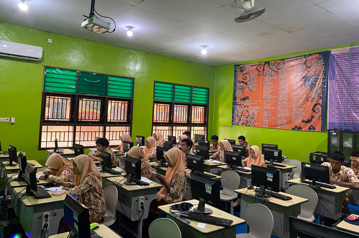 FOKUS:  Seleksi OSN secara online di SMAN Jogoroto, Jombang (24-25/6).