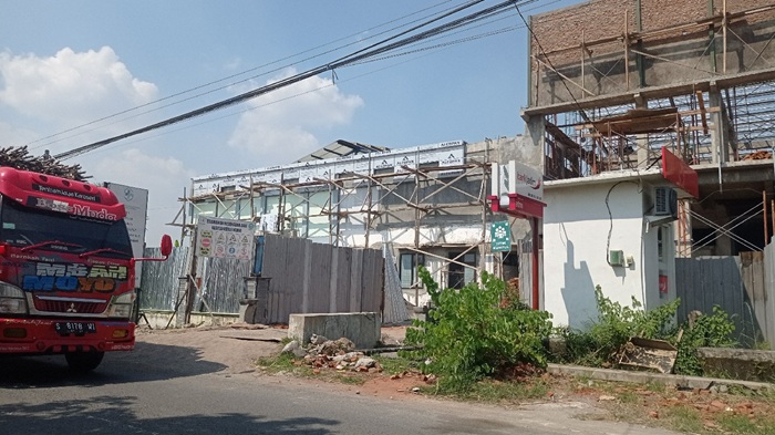 DIKEJAR DEADLINE: Proyek Puskesmas Keboan di Kecamatan Ngusikan jadi salah satu proyek strategis daerah (PSD) Jombang 2025, (18/7).