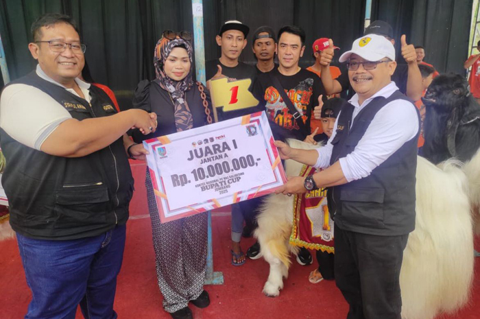 Pemkab Jombang melalui dinas peternakan sukses menggelar Kontes Nasional Kambing Peranakan Etawa (PE) Kaligesing Piala Bupati Cup 2025, Minggu (3/8).