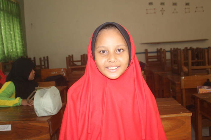 Najma Millati, Kelas 6-Laksamana Chengho SDI Tebuireng Ir Soedigno Kecamatan Kesamben, Jombang