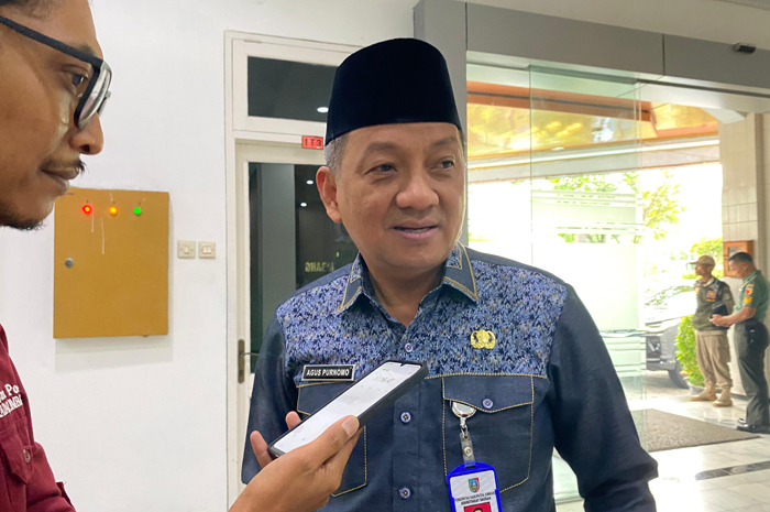 Sekretaris Daerah Kabupaten (Sekdakab) Jombang, Agus Purnomo.