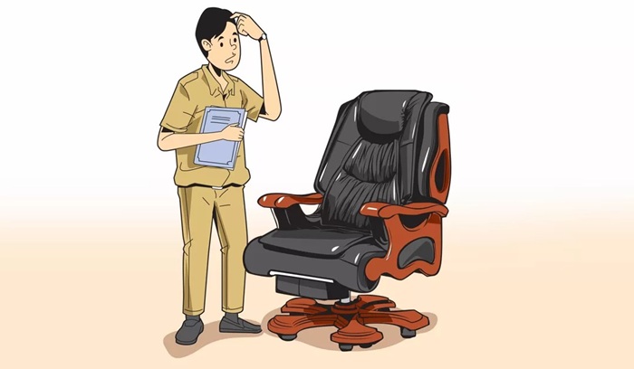 Ilustrasi perangkat desa.