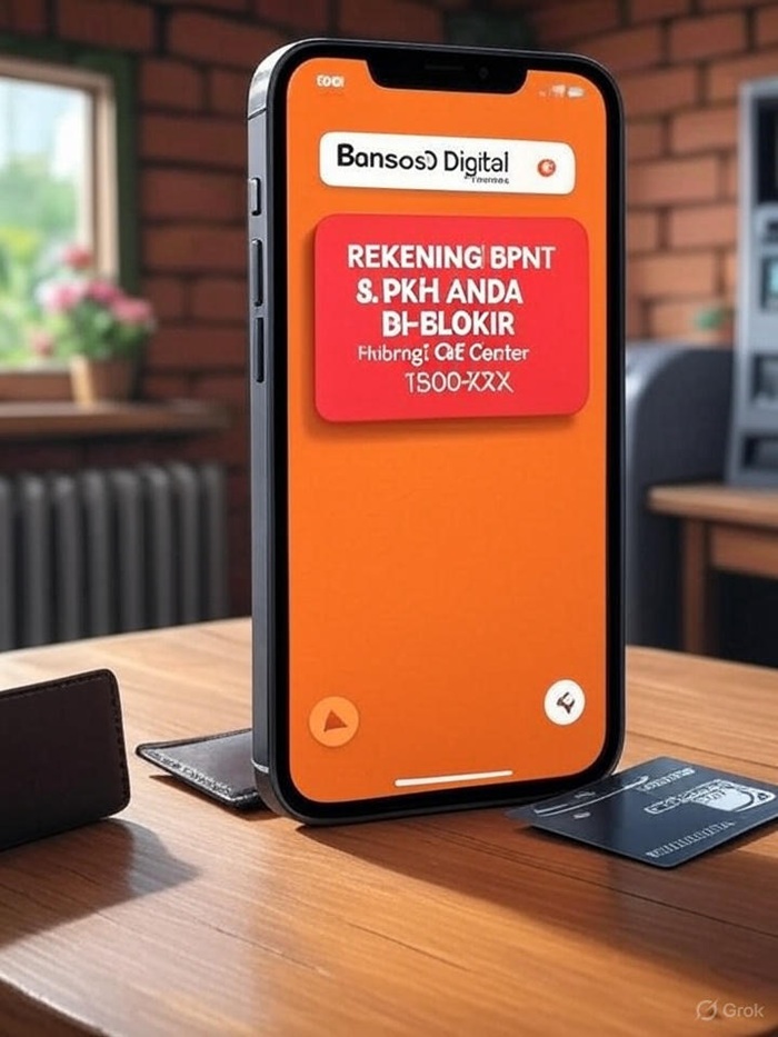 Ilustrasi rekening penerima bansos PKH dan BPNT diblokir Kemensos.