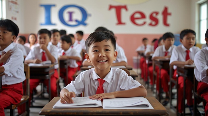 Ilustrasi asesmen tes IQ atau Psikotest.
