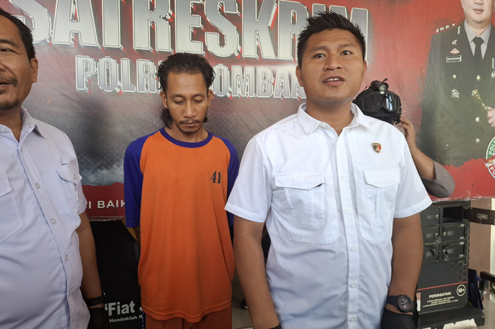 Dimas Tri Cahyono, 32, pembobol toko di Sumobito, Jombang dibekuk polisi setelah sempat kabur ke Bali.