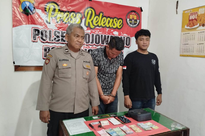 Residivis asal Surabaya berhasil dibekuk jajaran Polsek Mojowarno, Jombang kurang dari 24 jam setelah beraksi di salah satu ponpes.