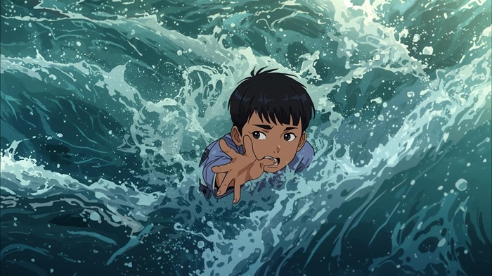 Ilustrasi anak tenggelam.