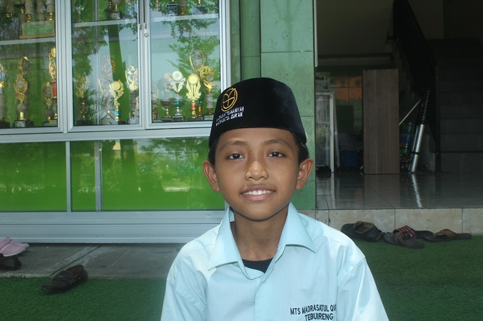 M Achsan Mudzoffar, Kelas 7 Tahfidz-1 MTS MQ Tebuireng, Jombang