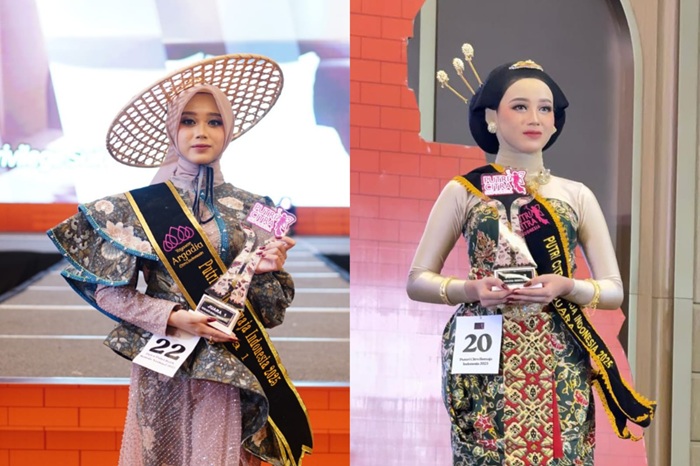 CANTIK: Siswi MTsN 3 Jombang, Zara Qoreena Alexa Cindarbumi, juara 1 Putri Batik Remaja Nasional 2025 dan juara 2 Putri Citra Indonesia 2025 kategori remaja.