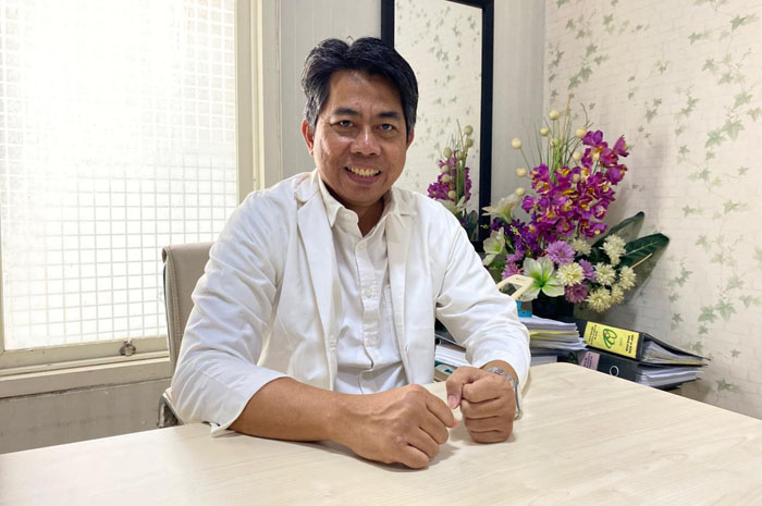 Kepala Satuan Koordinasi Pendidikan dan Pelatihan (Diklat) RSUD Jombang, dr Andri Catur Jatmiko SpDVE.