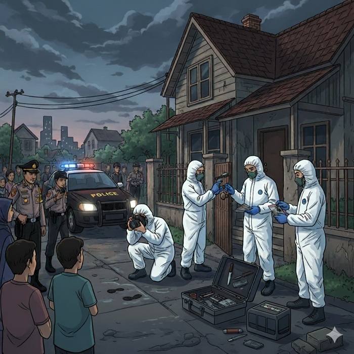 Ilustrasi pembunuhan.