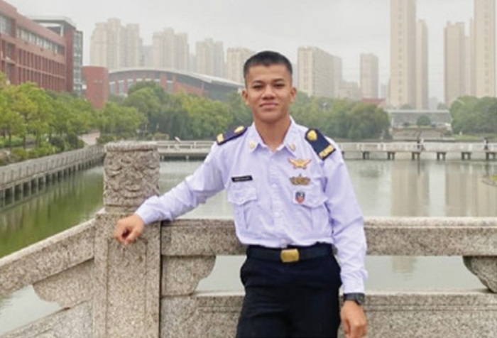 Hasan Zaldy Ulumuddin, pemuda asal Dusun Payak Santer, Desa Rejoagung, Kecamatan Ngoro, Jombang dapat beasiswa maritim di China.