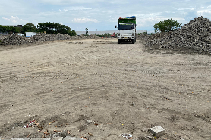 Lahan eks Terminal Barang di Desa Tunggorono, Kecamatan Jombang untuk pembangunan Sekolah Rakyat.