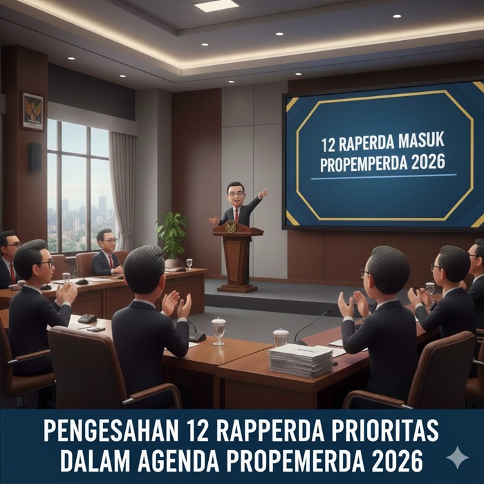 Ilustrasi raperda.