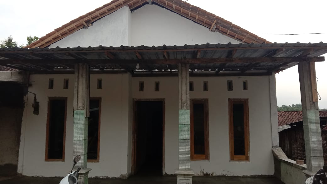 Hasil pembangunan rumah tidak layak huni yang dilakukan Dinas Perkim Jombang 2025.